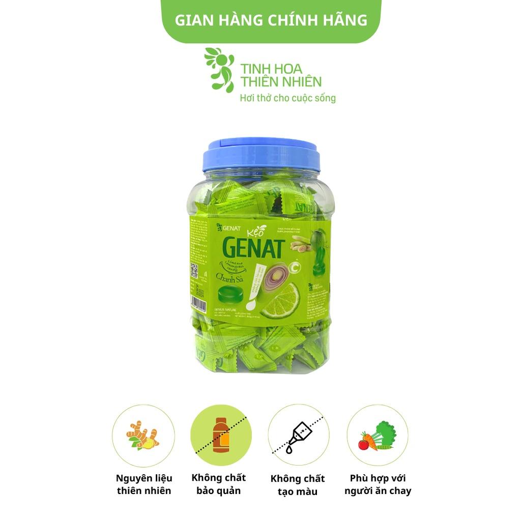 Kẹo ngậm Genat Chanh Sả (Hủ 300 viên)