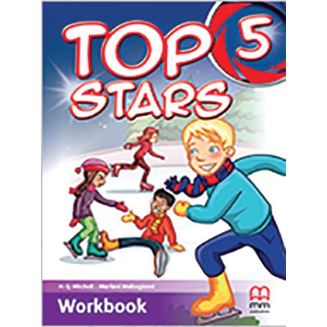 MM Publications: Sách học tiếng Anh - Top Stars 5 Workbook
