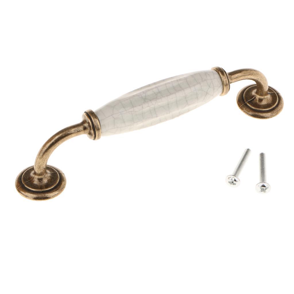 5 Pieces Vintage Elegant Cabinet Pull Knobs Door Handle