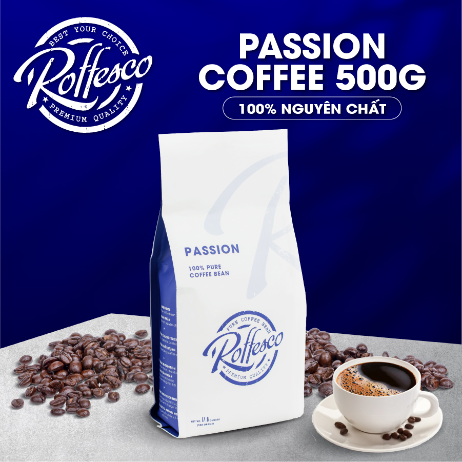 Cà Phê Pha Phin ROFFESCO PASSION Gu Vị Truyền Thống 500G