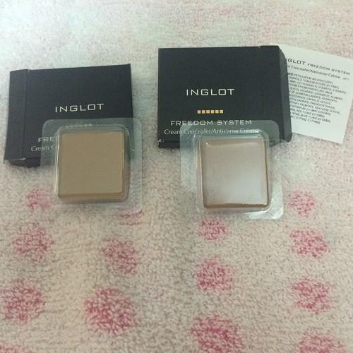 Lõi kem che khuyết điểm Inglot Face Freedom System Cream Concealer (1.8g)