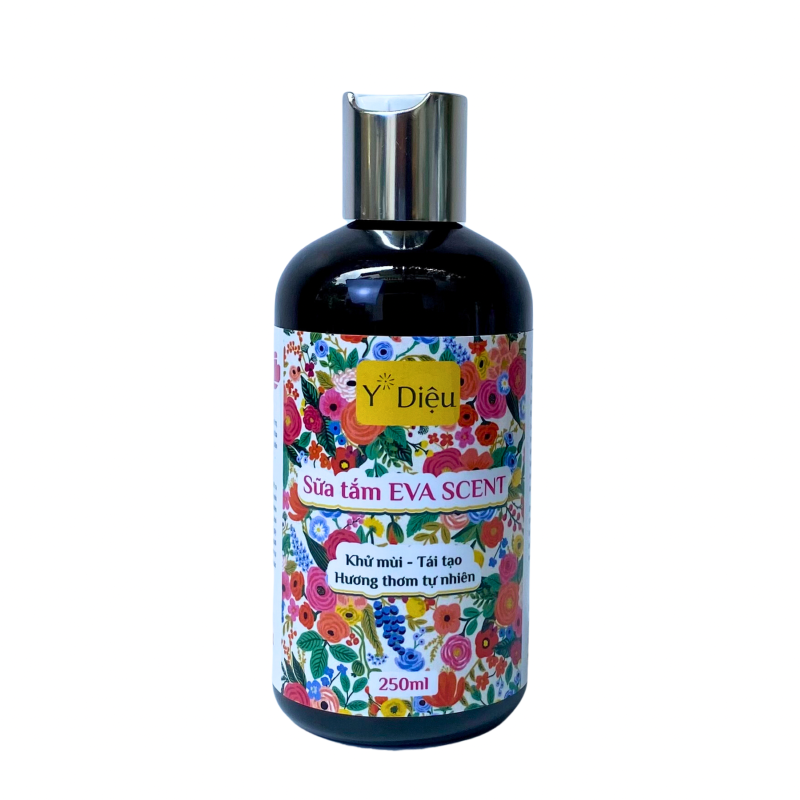 Sữa tắm Eva Scent, Khử mùi - Tái tạo Hương thơm tự nhiên, Tinh chất thảo mộc - Chai 250ml