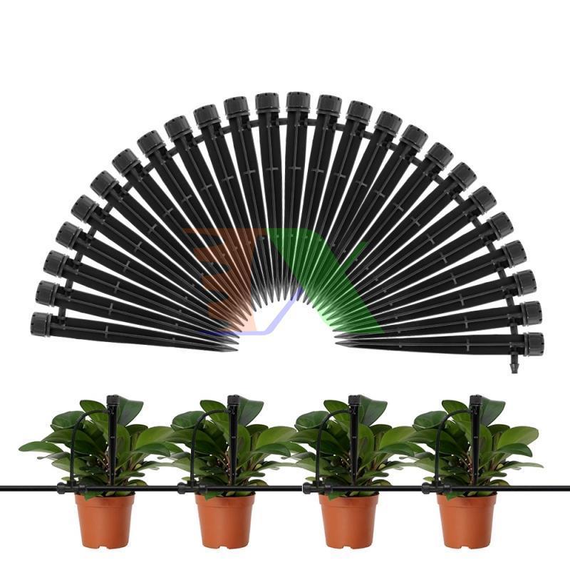 Bộ Kit 16 Que cắm 8 tia đầy đủ + Van nước hẹn giờ FUJIN TX-DIY-075, Béc tưới hoa cây cảnh tự lắp DIY