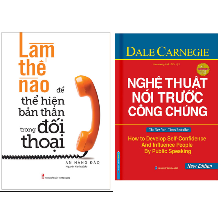 Combo Làm Thế Nào Để Thể Hiện Bản Thân Trong Đối Thoại+Nghệ Thuật Nói Trước Công Chúng (Bìa Cứng)