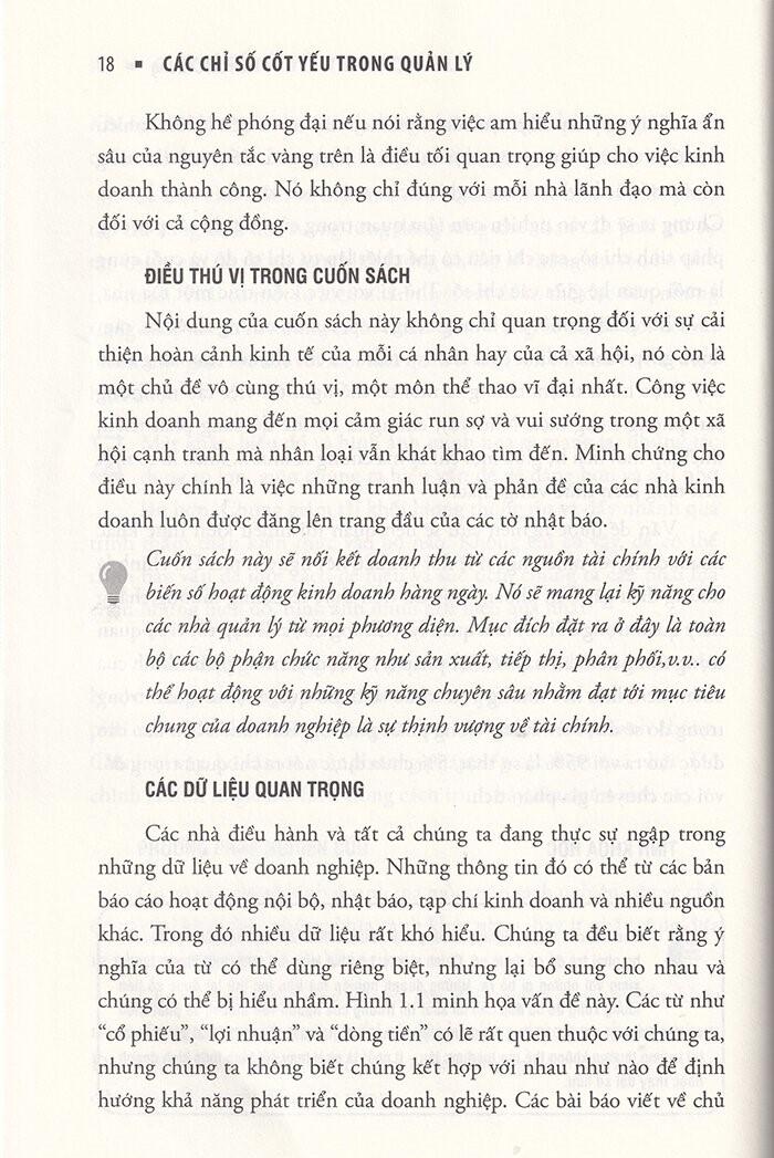 Các Chỉ Số Cốt Yếu Trong Quản Lý