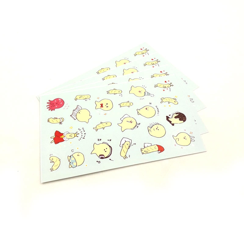 Sticker Snack Morning Glory 79981 - Mẫu 2 - Xanh Lá