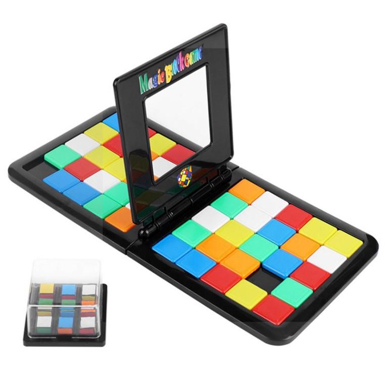 (SIÊU BIẾN THỂ) Rubik Bộ trò chơi Magic block game/ Rubik race đối kháng 2 người hot TIK TOK