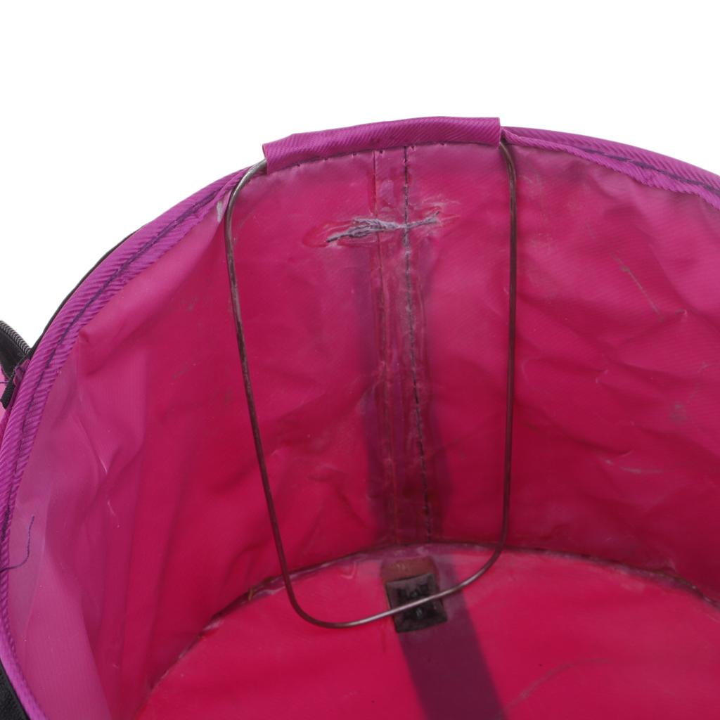 Collapsible Folding Fishing Bucket Outdoor Camping Fish Water Bucket Round S