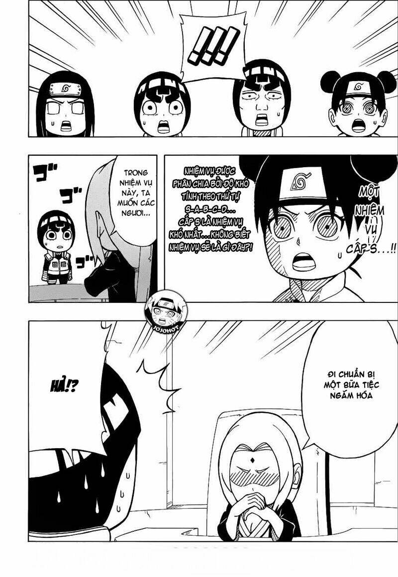cửu vĩ hồ ly ngoại truyện rock lee chapter 11 3