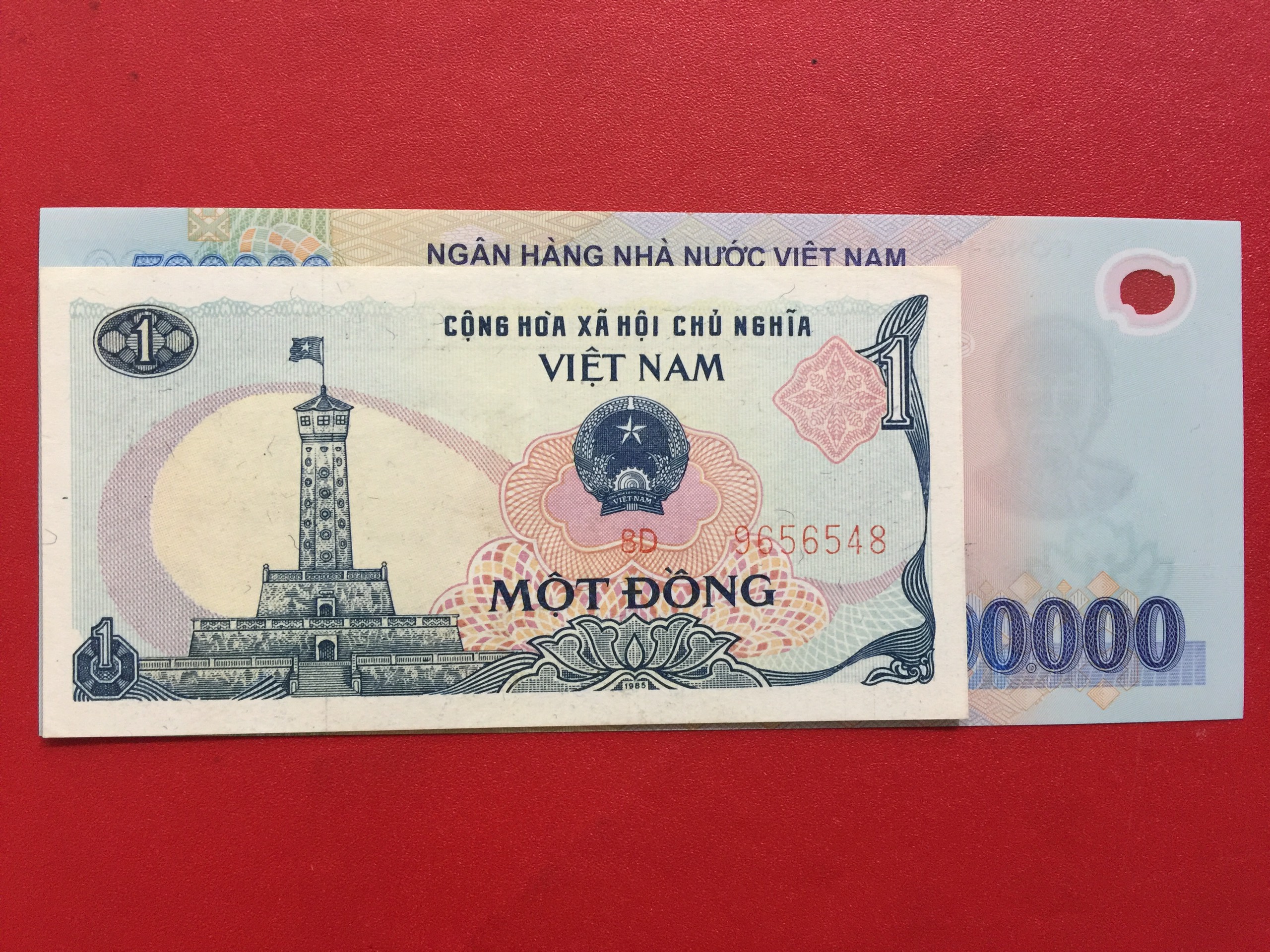 1 đồng cột cờ Hà Nội năm 1985