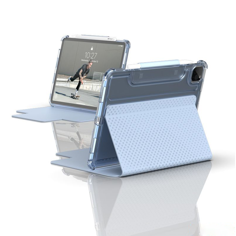 Bao Da cho IPad Pro 12.9 inch M1 2021 chính hãng UAG dòng Lucen- Hàng Chính Hãng