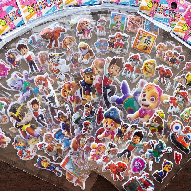 Đồ Chơi Tấm Hình Dán 3D Sticker Dễ Thương - 1 Tấm Chọn Mẫu