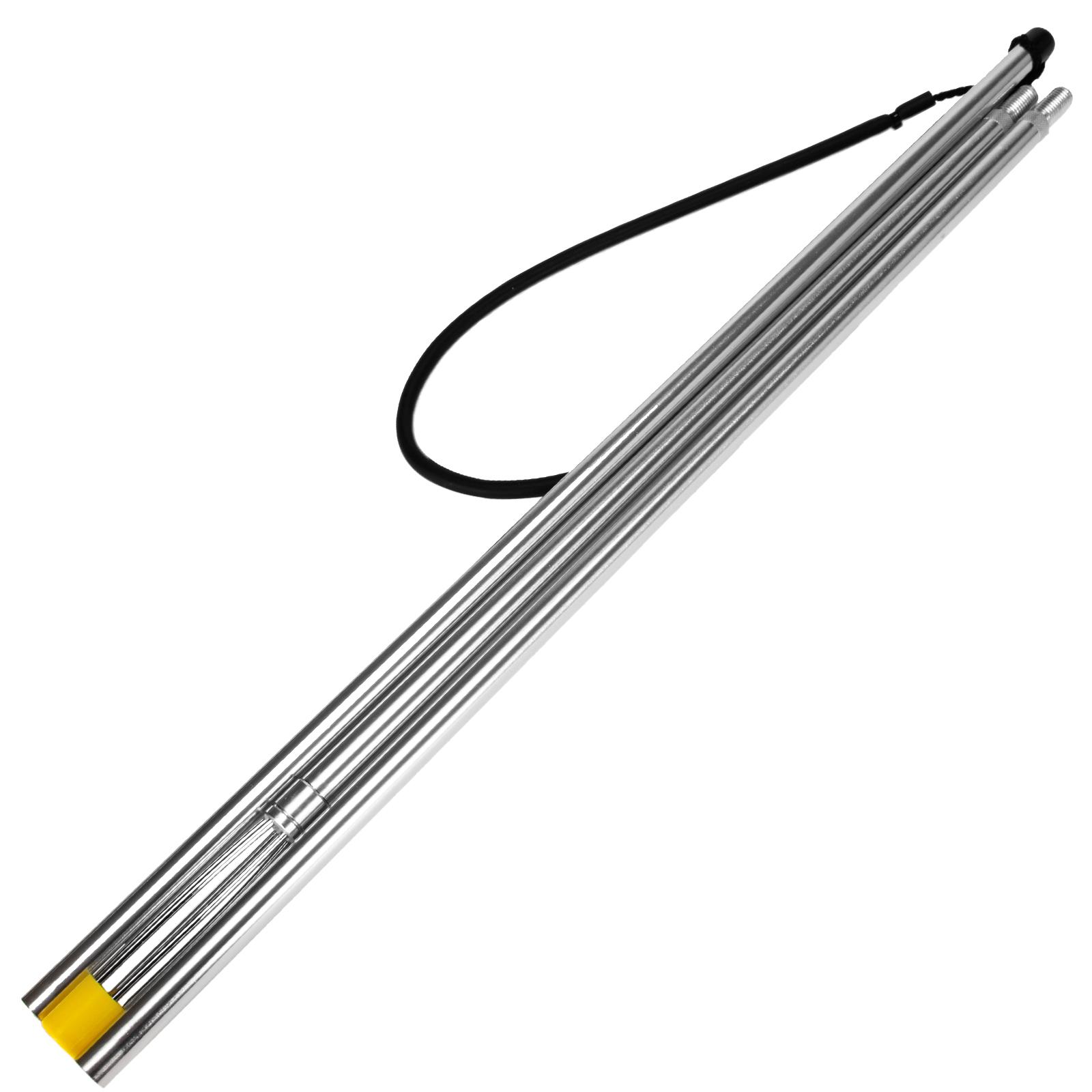 Móc câu cá 5 ngạnh gai giúp bạn dễ dàng bắt mồi thiết kế thân 3 phần bằng hợp kim nhôm độ bền cao