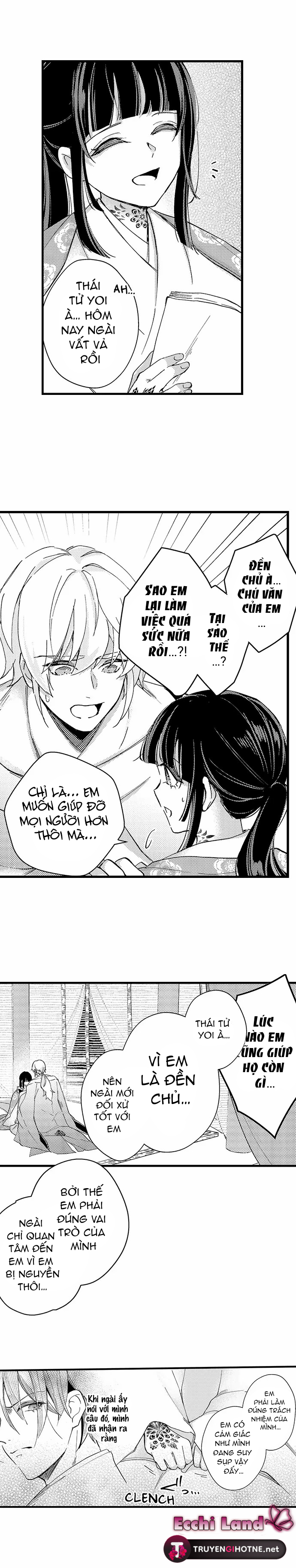 Ôm Lấy Người Giữ Đền Bị Nguyền Rủa chapter 8.1 - Trang 2