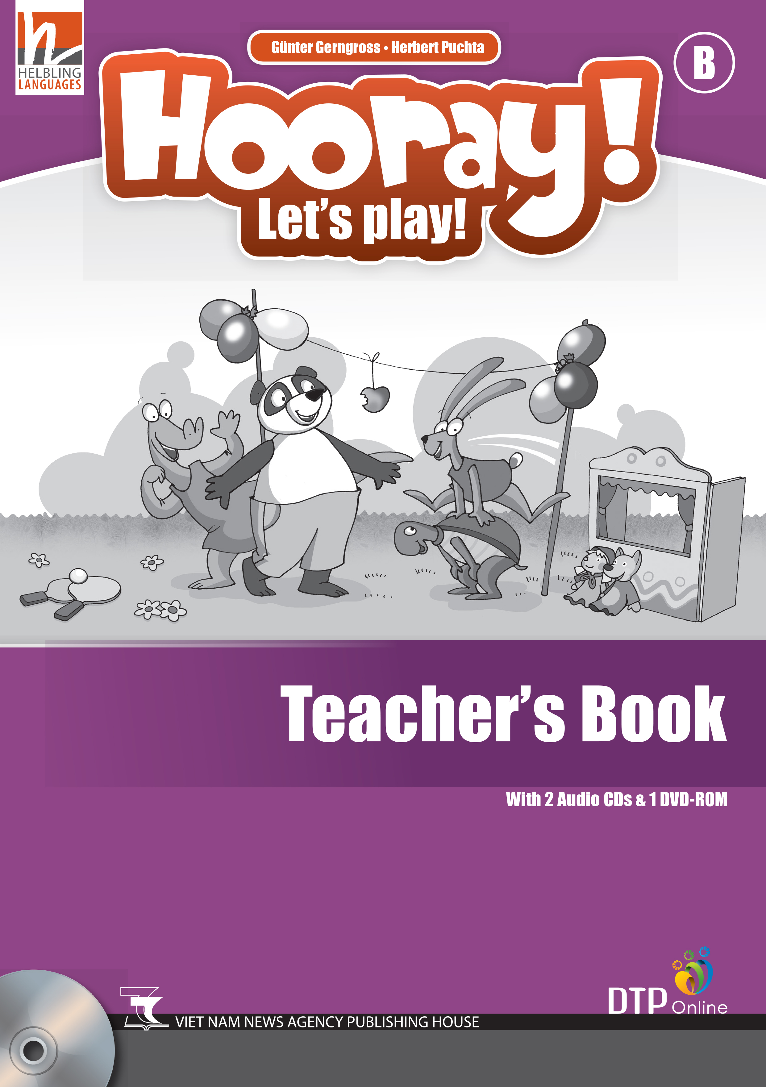 Hooray Lets Play Level B Teachers Book With Audio Cds, Dvd - Rom