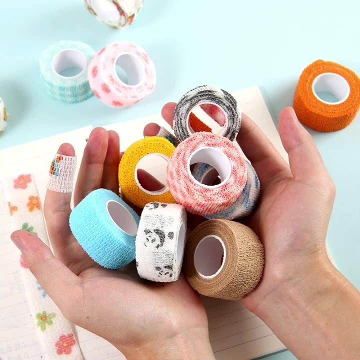 PK939 01 cuộn Băng dính washi tape họa tiết dễ thương hoạ tiết hấm bi nhiều màu,  trang trí sổ tay, văn phòng