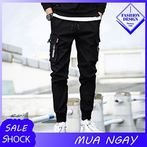 Quần Jogger Nam Túi Hộp Chất Poly Cao Cấp