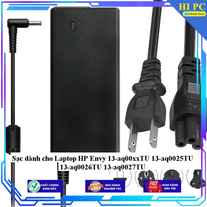 Sạc dành cho Laptop HP Envy 13-aq00xxTU 13-aq0025TU 13-aq0026TU 13-aq0027TU - Kèm Dây nguồn - Hàng Nhập Khẩu