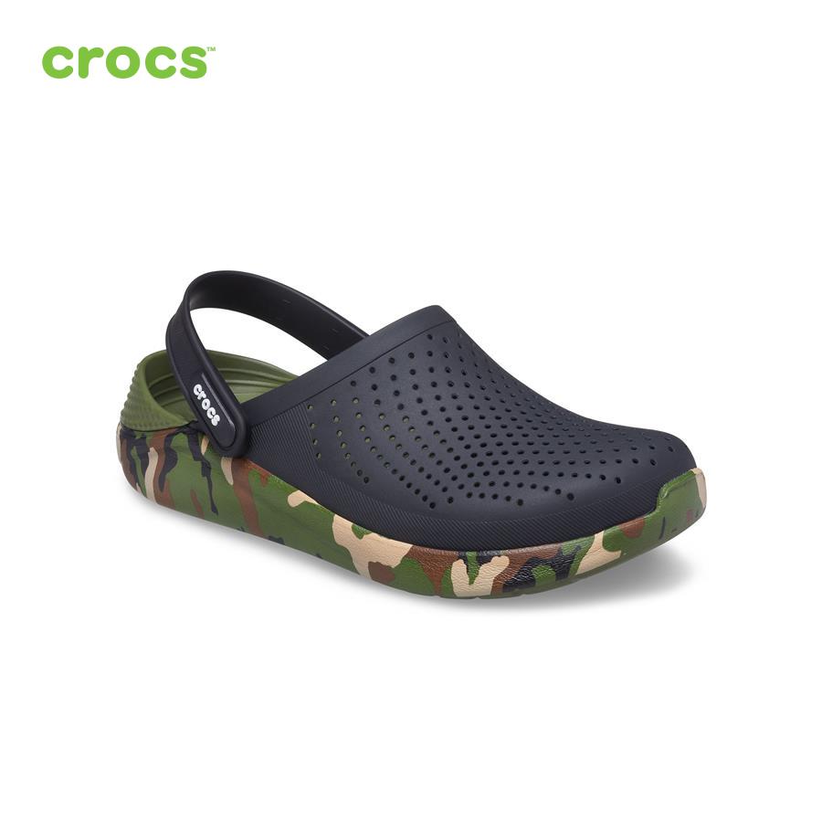 Giày lười unisex Crocs FW LiteRide Clog U Printed Camo - 206491-0C4