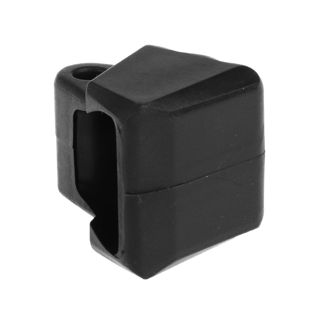 3xRoller Skate Toe Stops Inline Skate Brake Skating Shoes Accessories Black