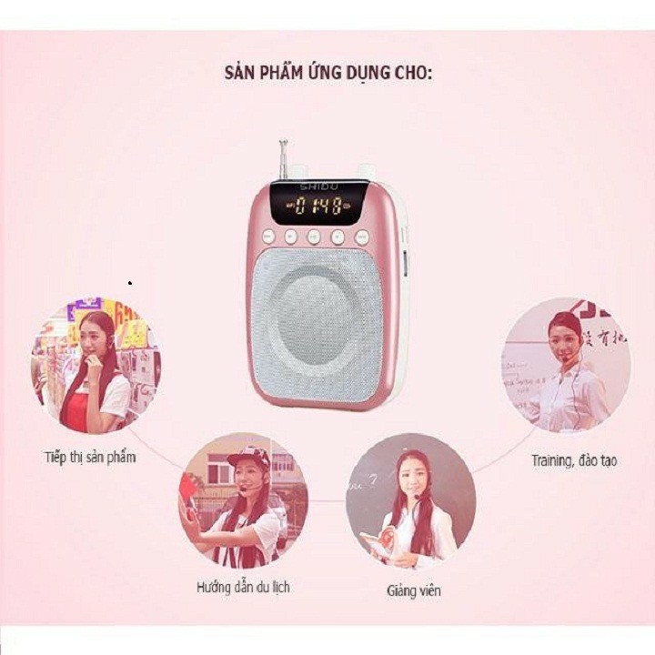 Máy trợ giảng mico không dây FM S358-FM