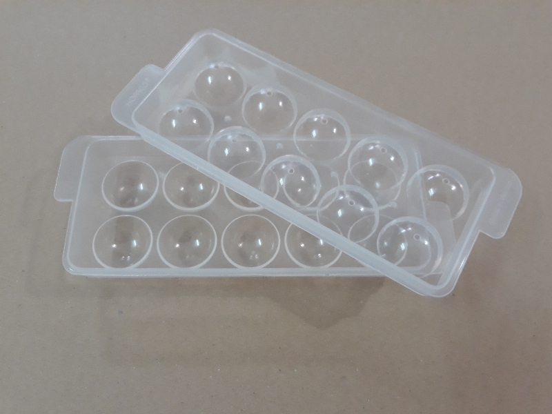 Combo 3 Khay Làm Đá - Rau Câu Nhân Phô Mai Trái Cây Đa Dụng Loại 10 Viên Hình Tròn