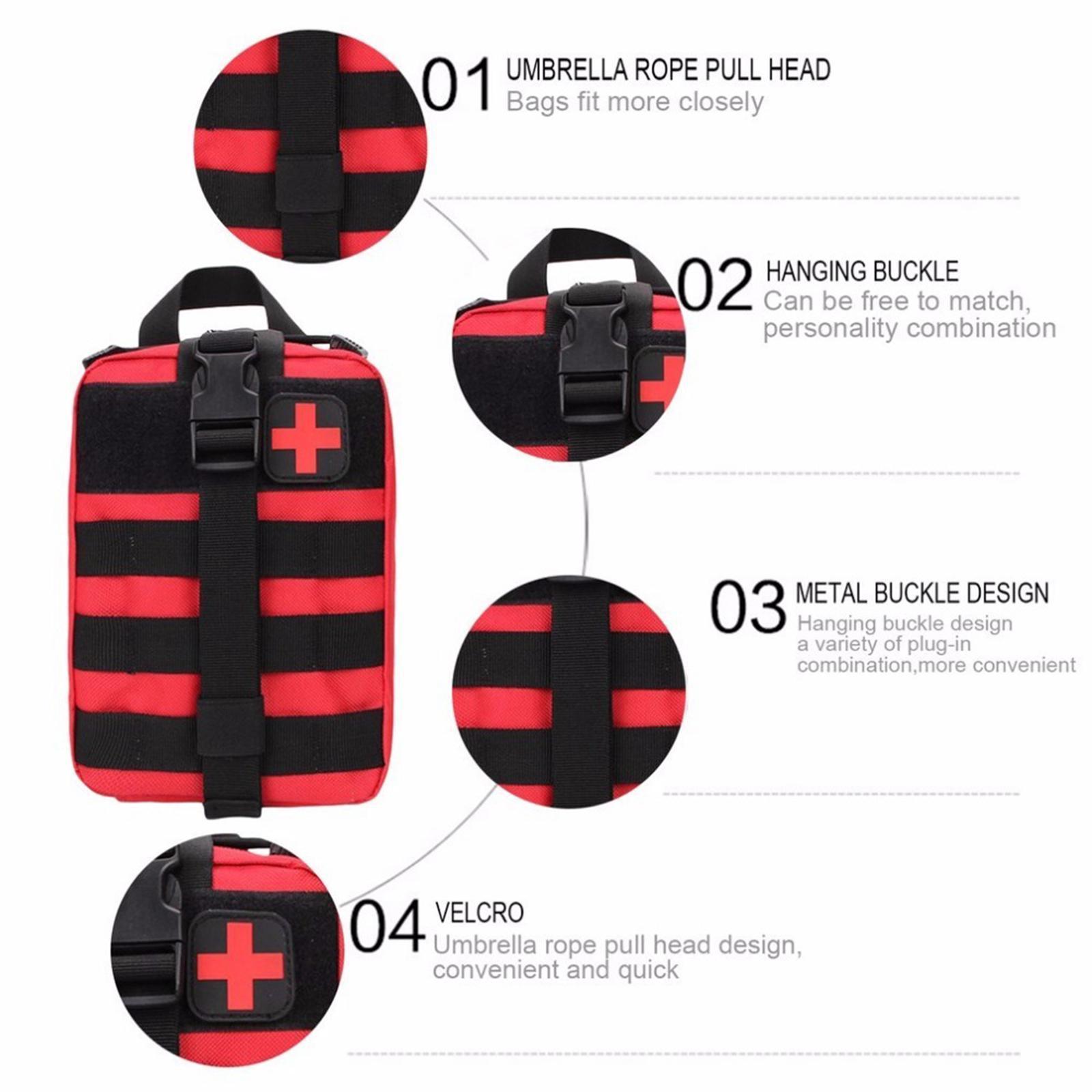 First Aid Kit Outdoor Survival Pouch