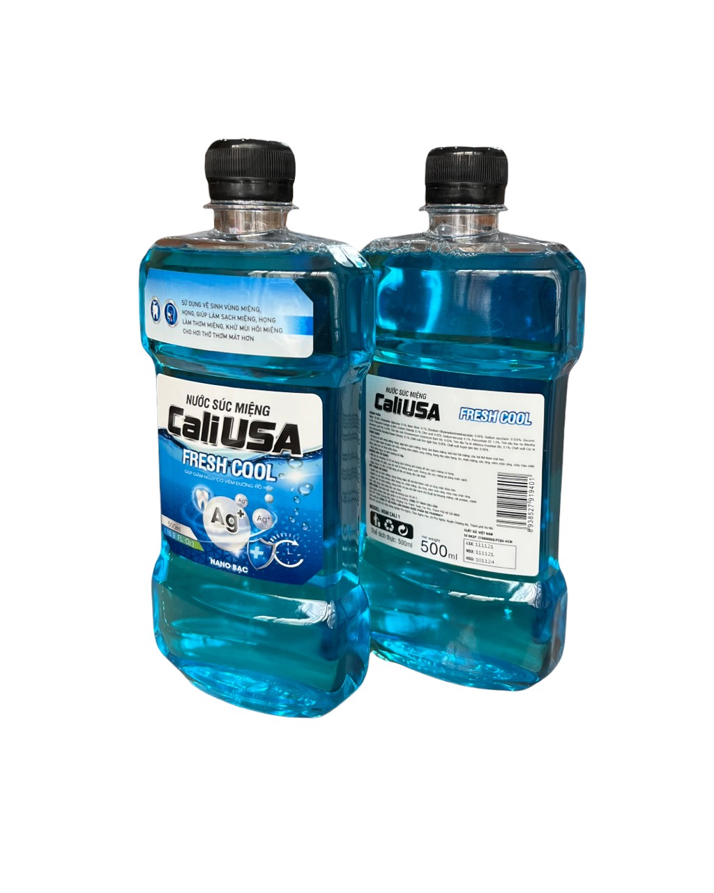 NƯỚC SÚC MIỆNG CALIUSA - NANO BẠC -BẠC HÀ