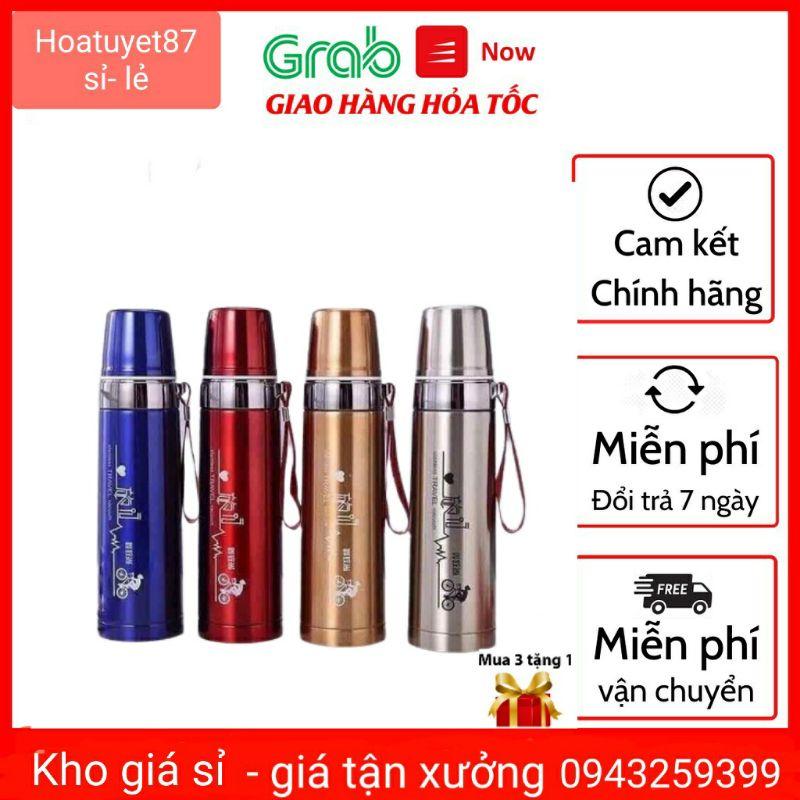 Bình Giữ Nhiệt - Ly Giữ Nhiệt Inox 3 Lớp 800ml