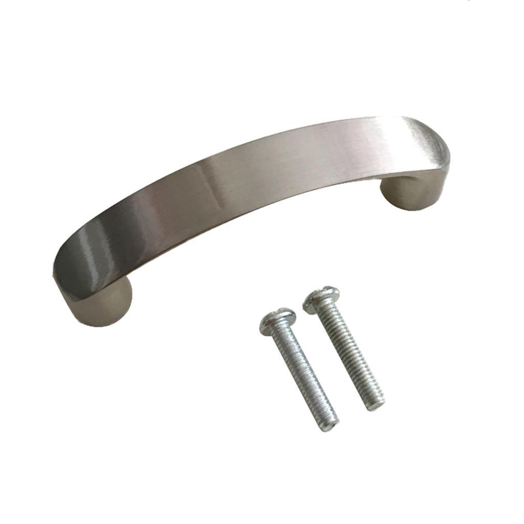 2xAluminum Brushed Nickel Kitchen Door Cabinet Drawer Handle Pulls 96MM 64MM 96mm