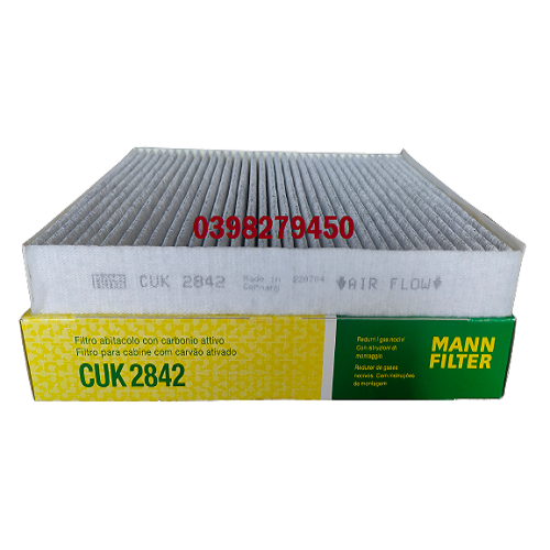 LỌC GIÓ ĐIỀU HÒA MANN FILTER CHO VW GROUP,PORSCHE CUK2842