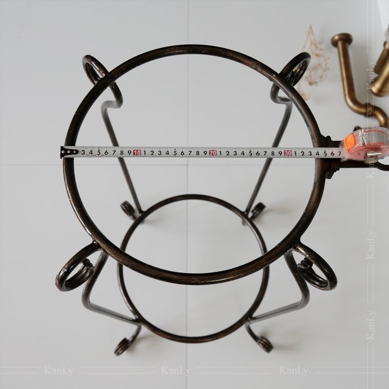 Kệ Lavabo chân đứng sắt Mỹ thuật kanly / Giá đỡ lavabo chân đứng sắt Mỹ thật