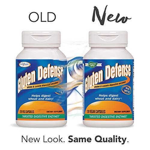 Nature's Way Gluten Defense, Gluten & Casein Targeted Digestive Enyzmes, 120 VCaps