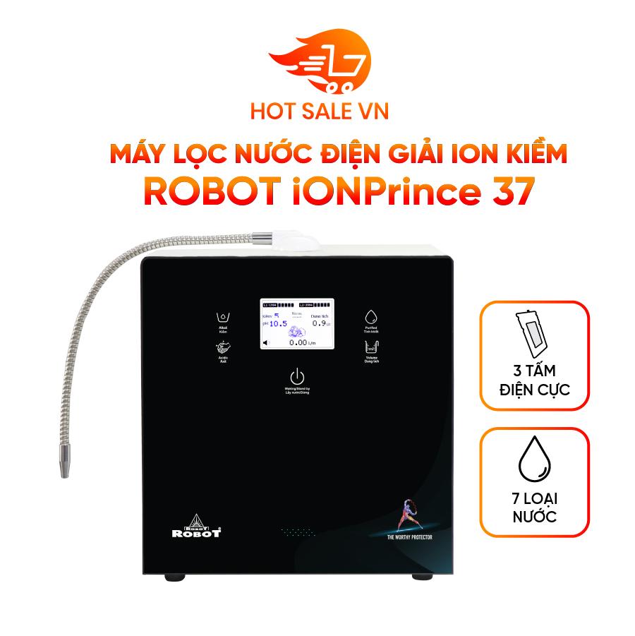 Máy Lọc Nước Điện Giải Ion Kiềm ROBOT IonPrince 37 - Hàng Chính Hãng