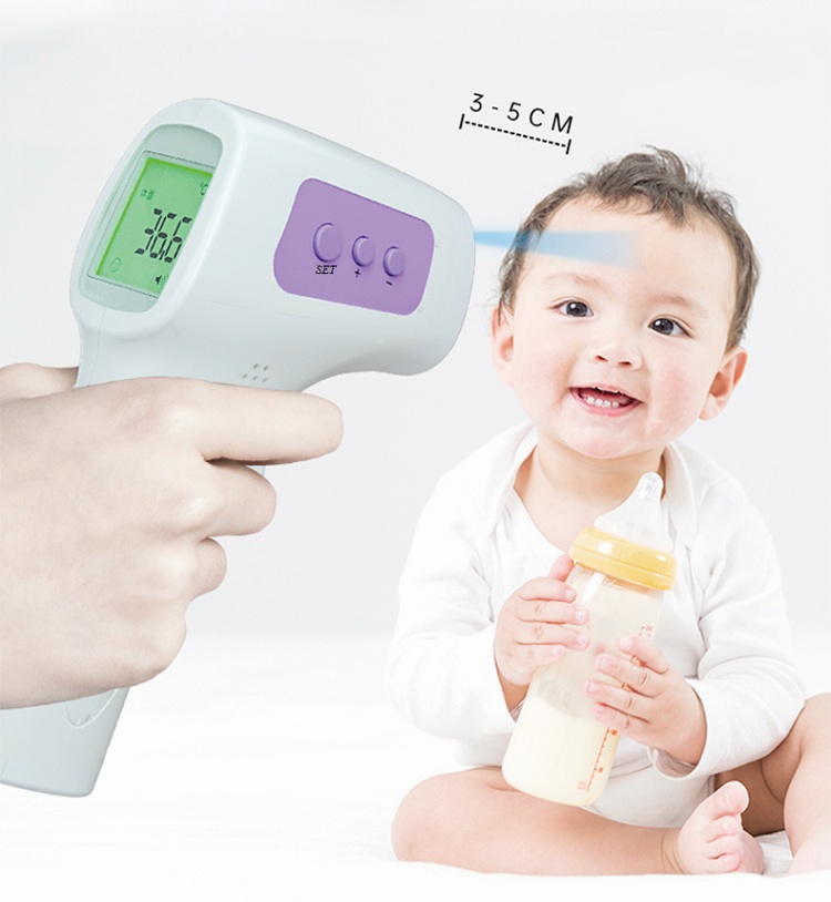 Nhiệt kế hồng ngoại cảm biến thông minh không tiếp xúc đo trán UX-A-01