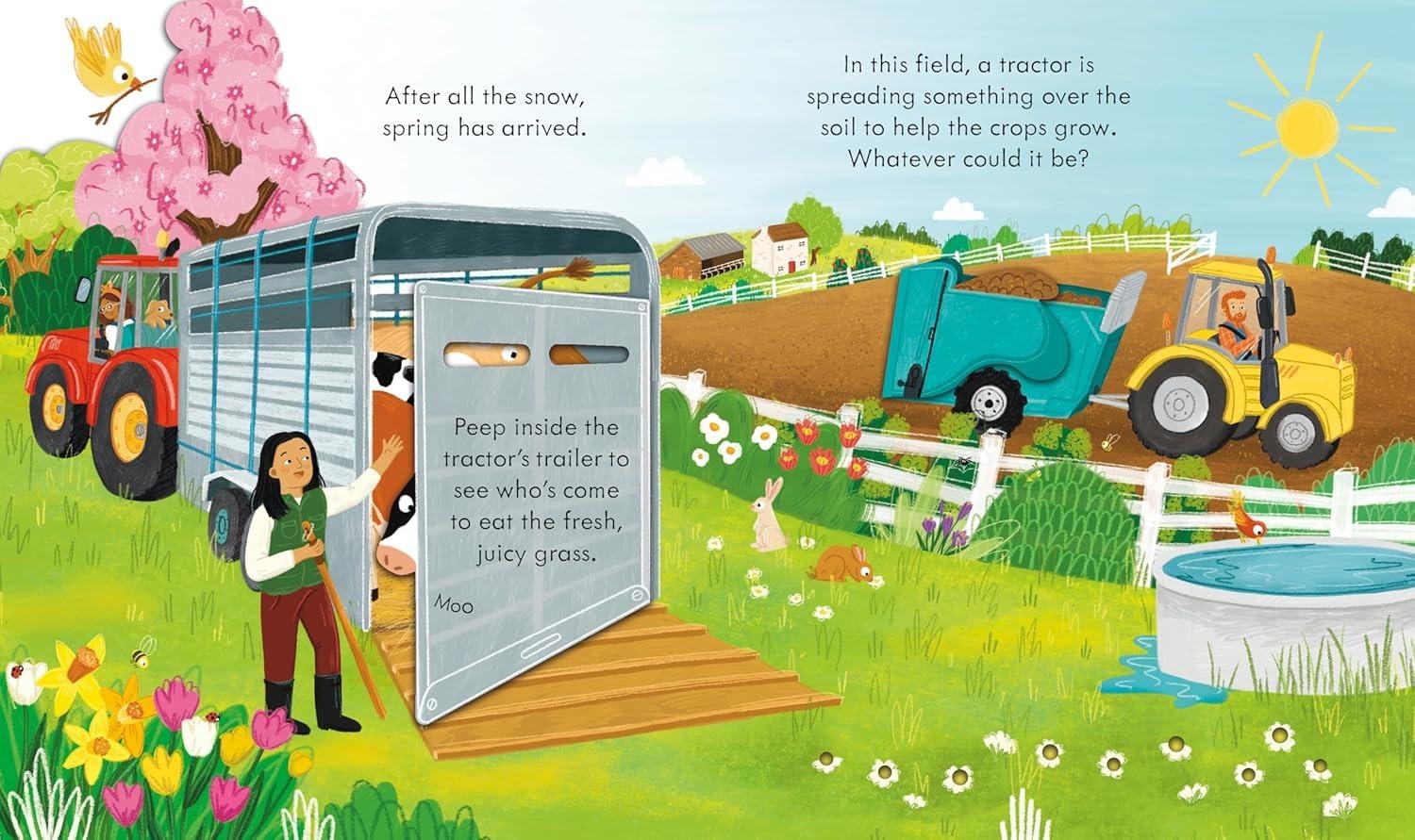 Sách ngoại văn: Peep Inside How A Tractor Works