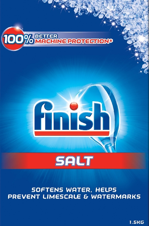 Hình ảnh Viên rửa bát Finish 120 viên + Muối Finish 1.5kg dùng cho Máy Rửa Bát Chén