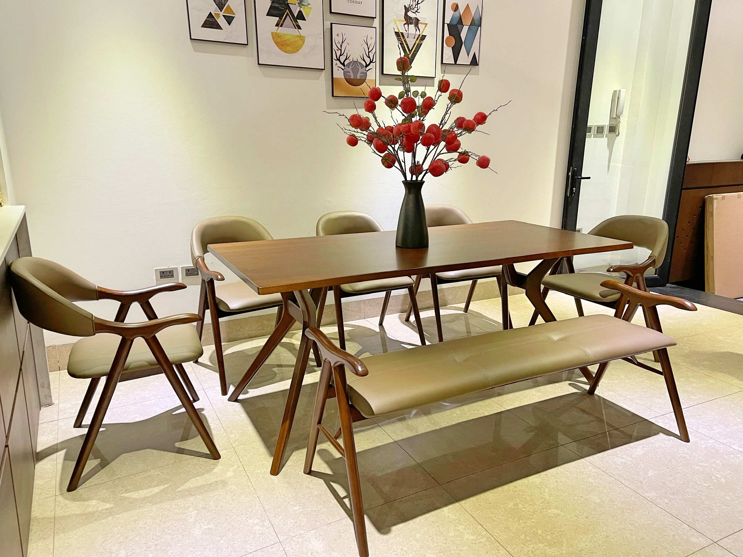 Bàn ăn Lifumi 5 ghế