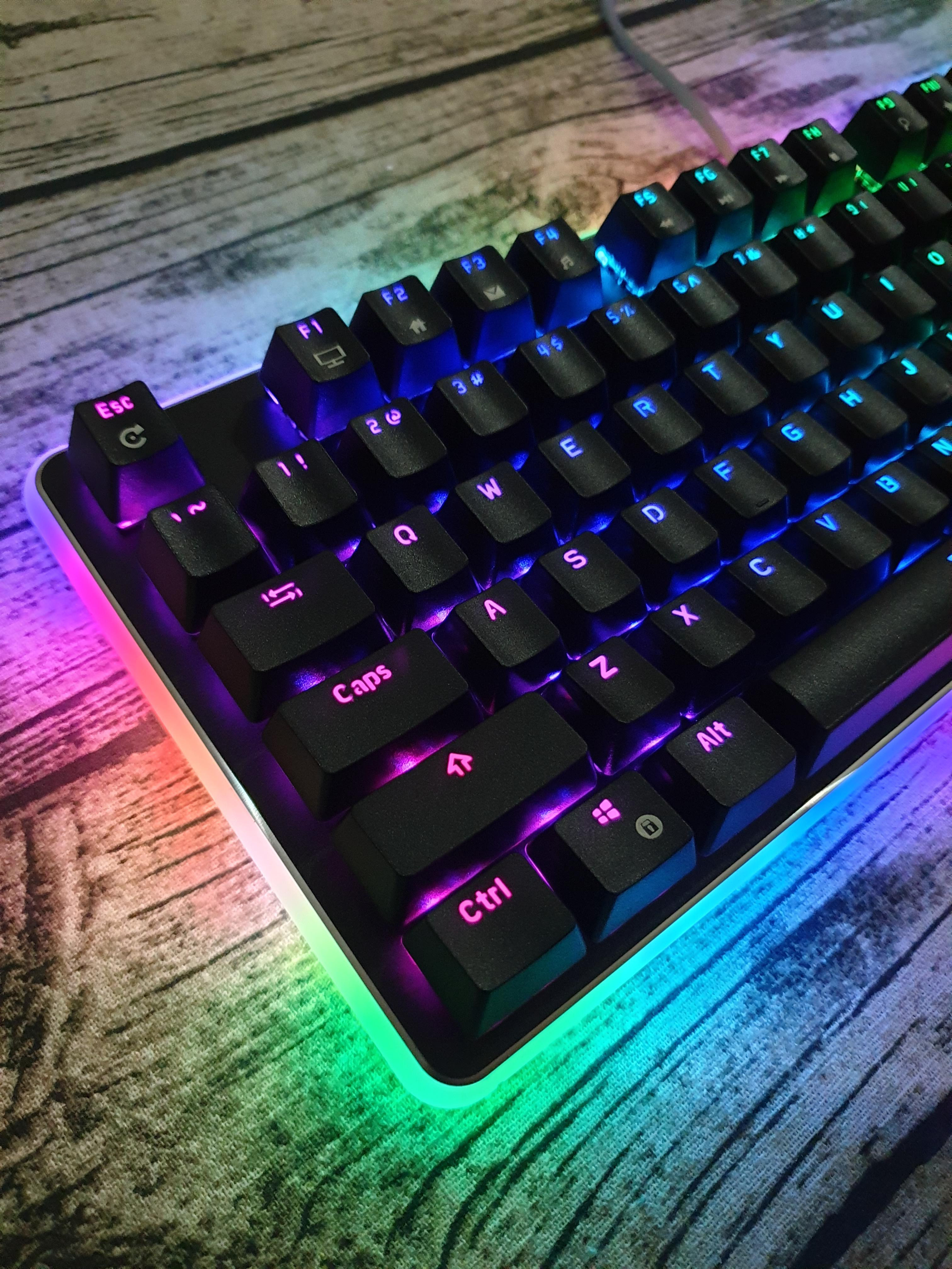 Royal Kludge RK918 RGB Đen - Hàng Nhập Khẩu