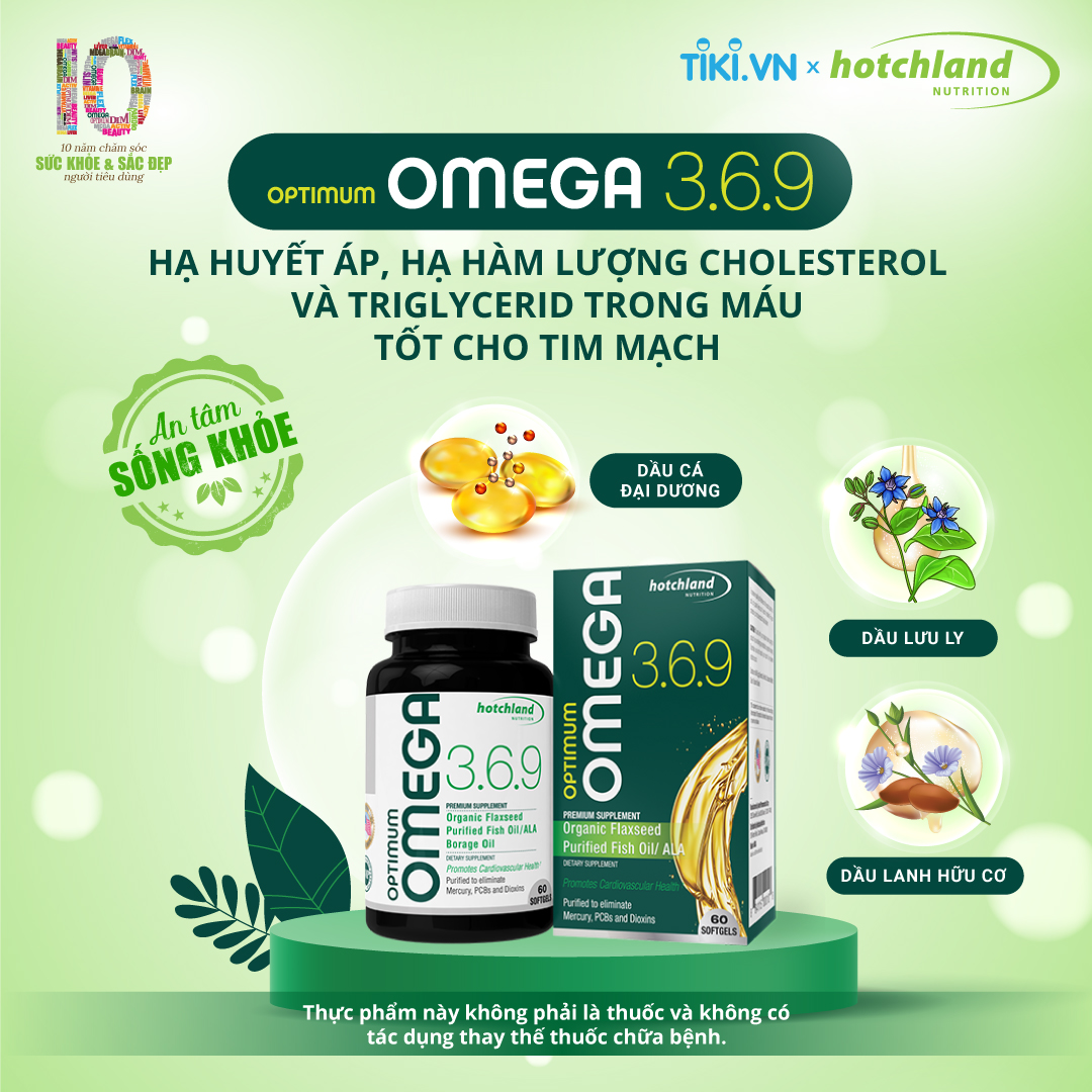 Thực phẩm chức năng Optimum Omega 369