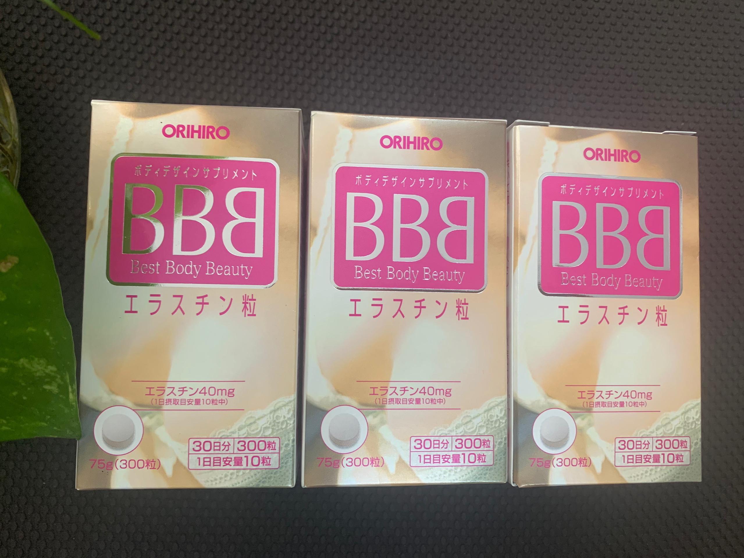 [HCM]Viên Uống Nở Ngực Orihiro BBB Best Body Beauty 300 viên Nhật Bản