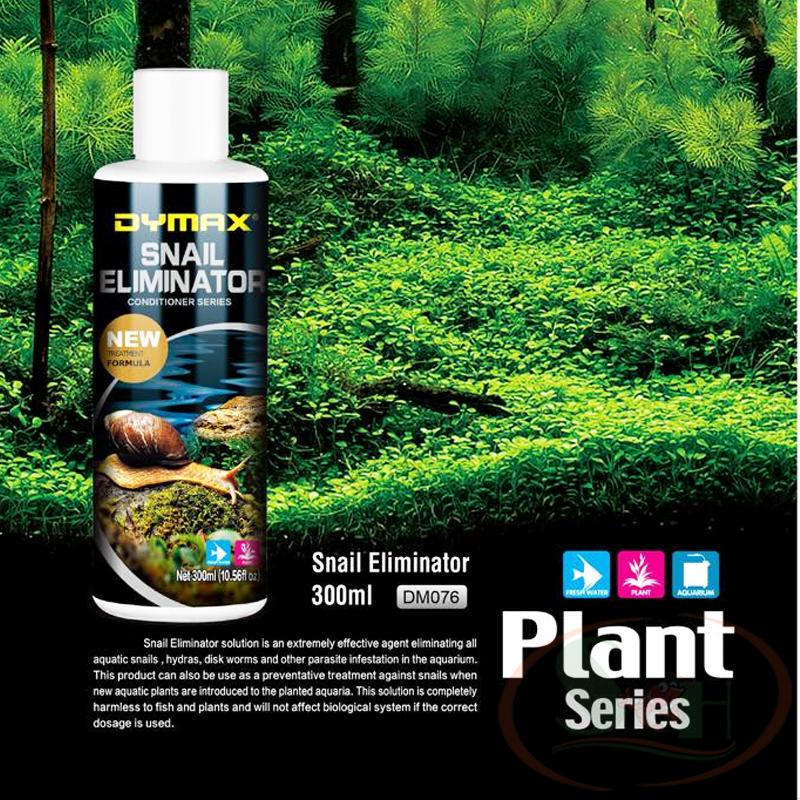 Diệt ốc hại Dymax Snail Eliminator ức chế giun sán thủy tức bể cá thủy sinh nước ngọt