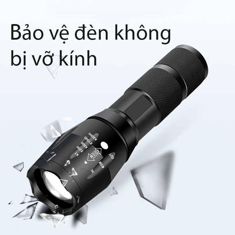 Đèn Pin Cầm Tay Siêu Sáng Chống Nước Nhỏ Gọn Tiện Lợi KH17