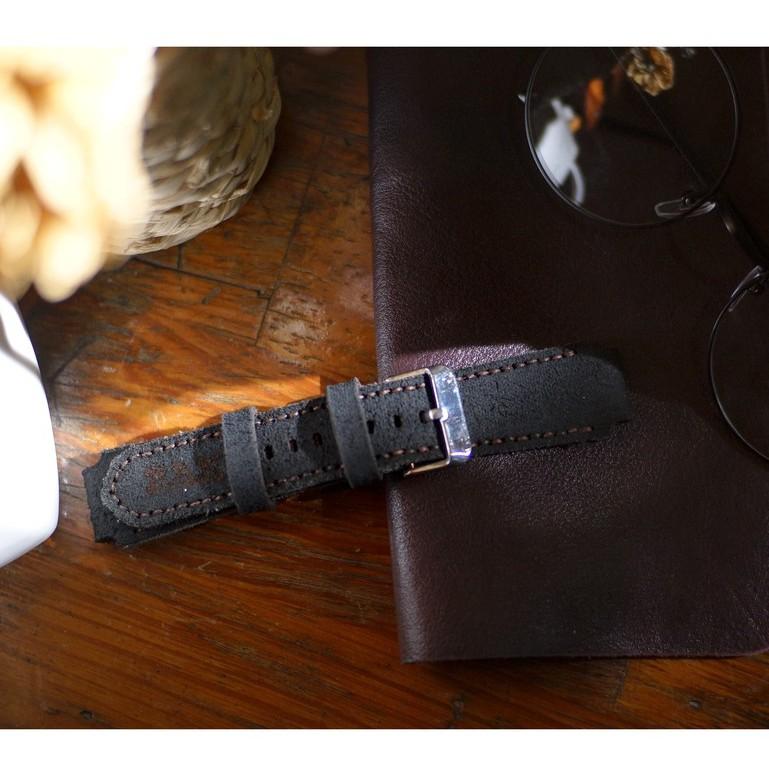 Dây casio ae1200 / seiko5 / orient sk da bò thật handmade - RAM 1966