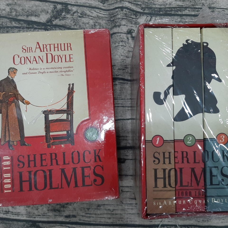 Box set 3 cuốn: Sherlock Holmes toàn tập