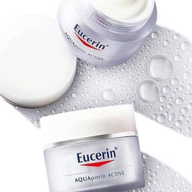 Eucerin Kem Dưỡng Ẩm Cho Da Thường Đến Da Hỗn Hợp Aqua Porin Active Cream 50ml