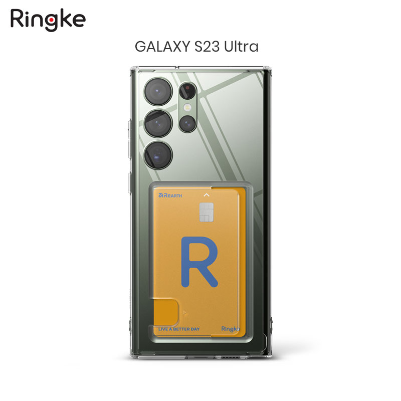Ốp Lưng Ringke Fusion Card cho Samsung Galaxy S23 Ultra/S22/S22 Plus/S22 Ultra - Hàng Chính Hãng