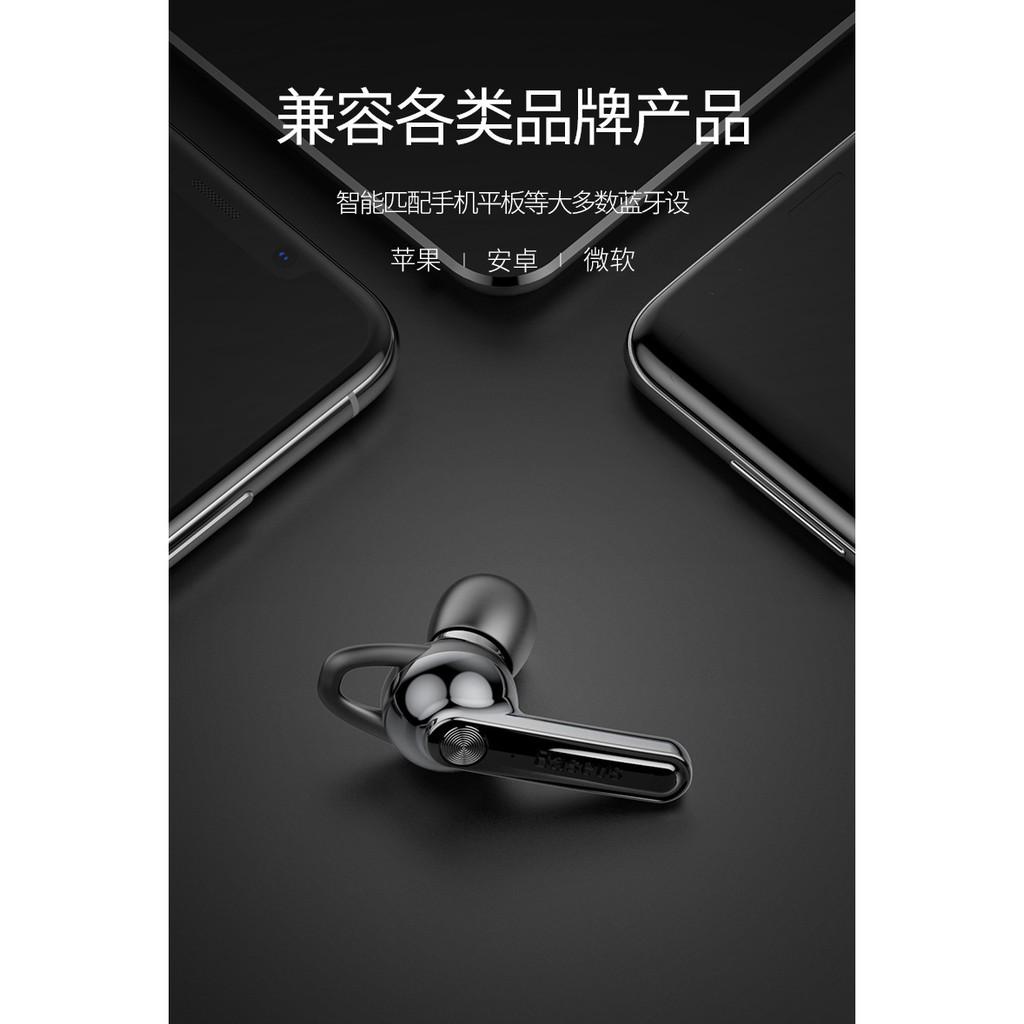 Tai nghe mini Magnetic Bluetooth kèm đế sạc từ USB hãng Baseus - Hàng Chính Hãng