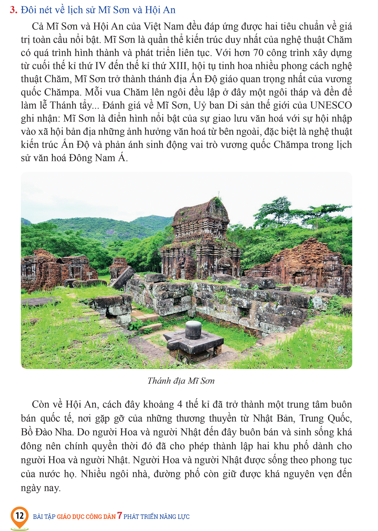 Bài tập Giáo Dục Công Dân 7 phát triển năng lực