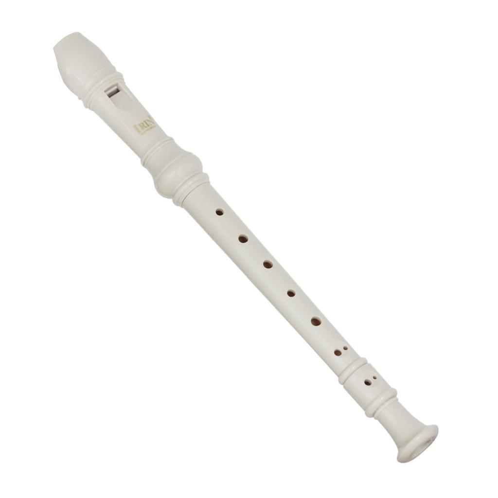 1 Set Baroque C Key 8 Holes Soprano Recorder with Cleaning Cloth, Cleaning Rod, Storage Bag